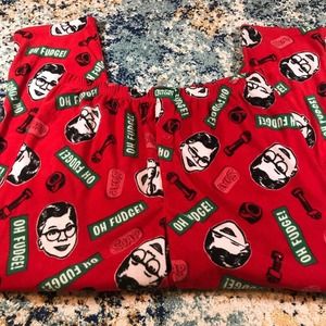 A Christmas Story Pajama Pants Mens XL